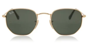 Ray-Ban Hexagonal Sonnenbrille RB3548N 001 unpolarisiert