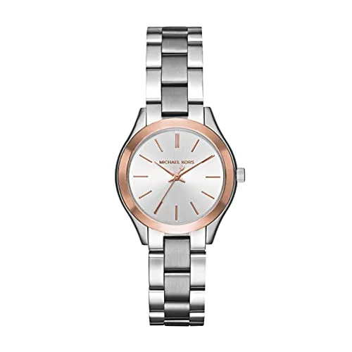 Michael Kors Damen Analog Quarz Uhr mit Edelstahl Armband MK3514