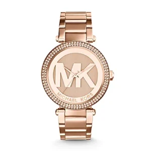Michael Kors Damen Analog Quarz Uhr mit Edelstahl Armband MK5865