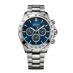Hugo Boss Ikon - Silber Blau - Herrenuhr 44mm - HB 1512963 - Chronograph