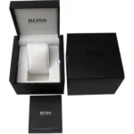 Hugo BOSS Herren Chronograph Quarz Uhr mit Edelstahl Armband 1513441