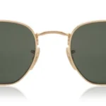 Ray-Ban Hexagonal Sonnenbrille RB3548N 001 unpolarisiert