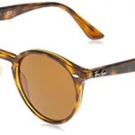 Ray-Ban Unisex RB2180 710/73 Sonnenbrille, Braun (Gestell: Havana, Gläser: dunkel braun ), Medium (Herstellergröße: 51)
