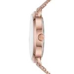 Michael Kors Damen Analog Quarz Uhr mit Edelstahl Armband MK3845