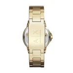 Armani Exchange Damen Analog Quarz Uhr mit Edelstahl Armband AX4321