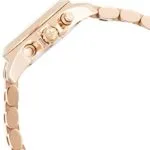 Michael Kors MK5799 Damenuhr MINI BRADSHAW, 36 mm Gehäusegröße, Quarz-Chronographenwerk, Edelstahlarmband