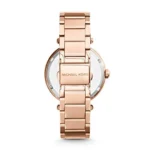 Michael Kors Damen Analog Quarz Uhr mit Edelstahl Armband MK5865