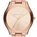 Michael Kors Damen Analog Quarz Uhr mit Edelstahl Armband MK3197