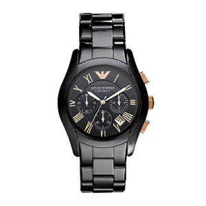 Emporio Armani Herren-Uhr AR1410 Keramik