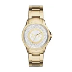 Armani Exchange Damen Analog Quarz Uhr mit Edelstahl Armband AX4321