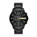 Armani Exchange Herren Chronograph Quarz Uhr mit Edelstahl Armband AX2164