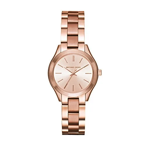 Michael Kors Damen Analog Quarz Uhr mit Edelstahl Armband MK3513
