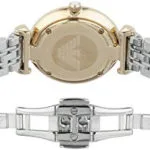 Emporio Armani Damen Analog Quarz Uhr mit Edelstahl Armband AR1683