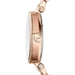 Michael Kors Damen Analog Quarz Uhr mit Edelstahl Armband MK5865