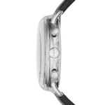 Emporio Armani Herren Chronograph Quarz Uhr mit Leder Armband AR11105