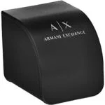 Armani Exchange Herren Chronograph Quarz Uhr mit Edelstahl Armband AX2164