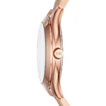 Michael Kors Damen Analog Quarz Uhr mit Edelstahl Armband MK3513