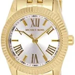 Michael Kors Damen Analog Quarz Uhr mit Edelstahl beschichtet Armband MK3229