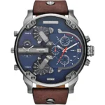 Diesel Herren-Chronograph Daddies-Edition Leder DZ7314