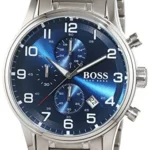Hugo Boss Herren-Armbanduhr Chronograph Quarz Edelstahl 1513183