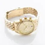 Michael Kors Lexington Chronograph Champagne Dial Frauenuhr MK5556