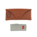 Ray-Ban New Wayfarer RB2132 622/58 52 (black rubber/polar green)