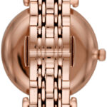 Emporio Armani AR11244 Damen-Zweizeiger-Armbanduhr aus Edelstahl, 32 mm Gehäusegröße