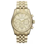 Michael Kors Lexington Chronograph Champagne Dial Frauenuhr MK5556