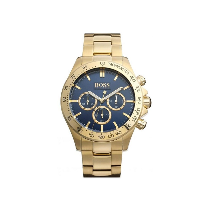 Hugo Boss HB1513340 IKON GOLDTON STAHLARMBAND CHRONO HERRENUHR