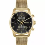 HUGO BOSS HERREN SKYMASTER UHR HB1513838 GOLD