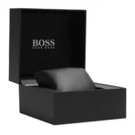 Hugo Boss Quarz Chronograph 44mm Armbanduhr für Herren - Silber 1512446
