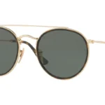 Ray-Ban Round Double Bridge Sonnenbrille RB3647N 001 unpolarisiert