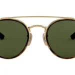 Ray-Ban Round Double Bridge Sonnenbrille RB3647N 001 unpolarisiert